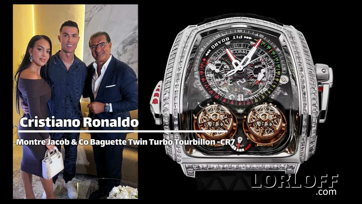 D Couvrez La Nouvelle Montre Jacob Co De Cristiano Ronaldo Au Prix